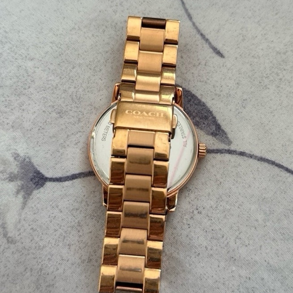Rose Gold Coach Watch - Picture 4 of 5